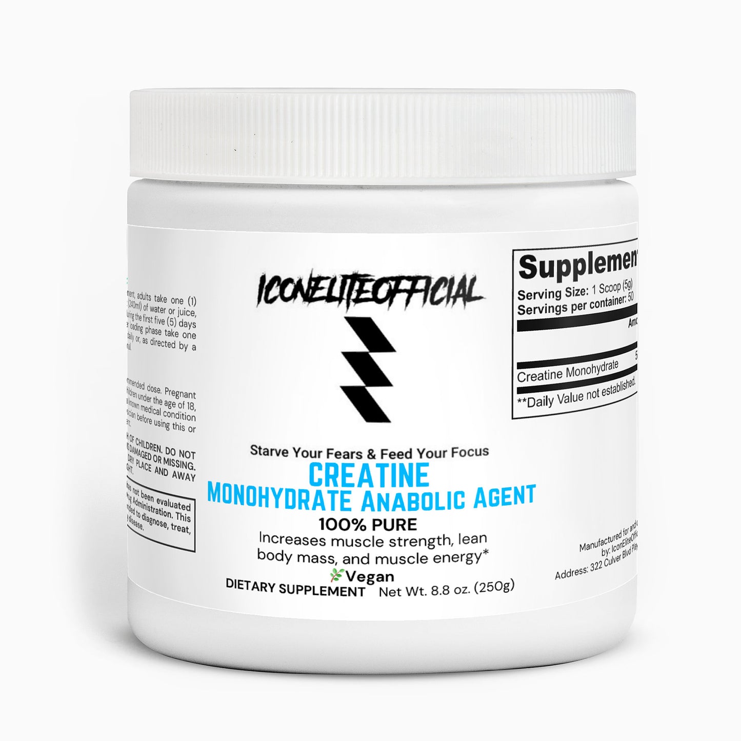 Creatine Monohydrate Anabolic Agent