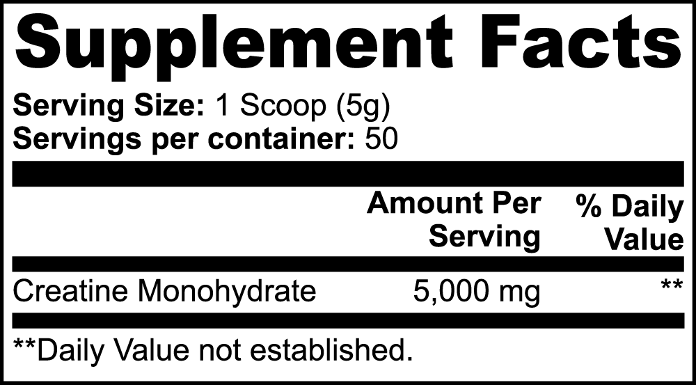 Creatine Monohydrate Anabolic Agent