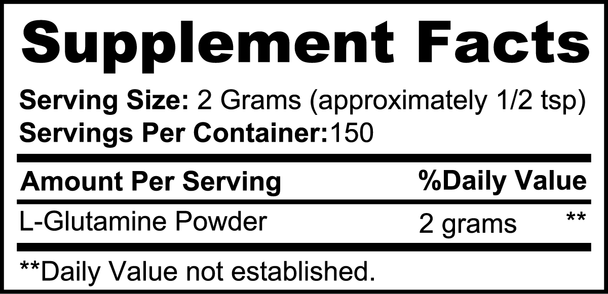 L-Glutamine Growth Powder