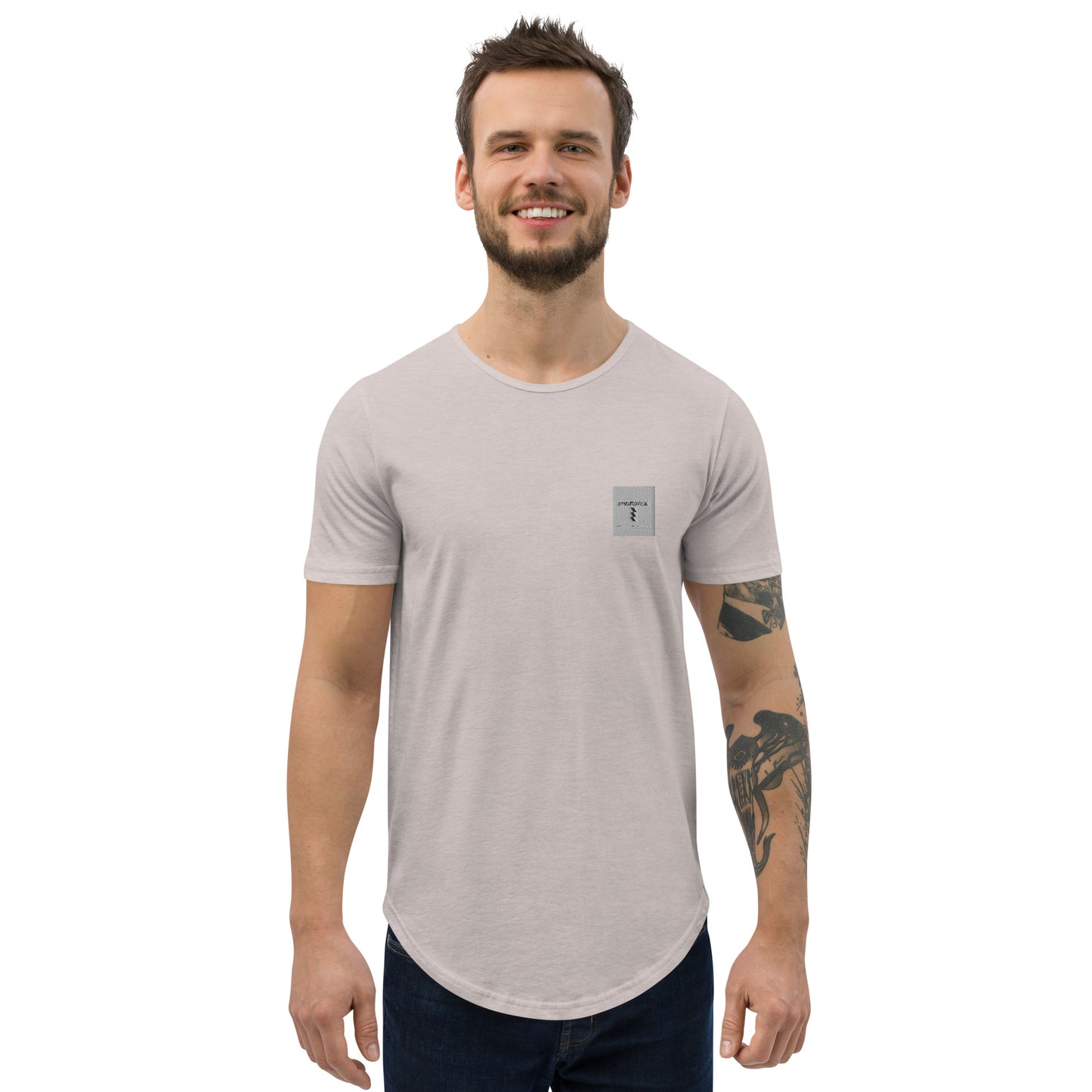 Icon Elite OfficialMen's Curved Hem T-Shirt