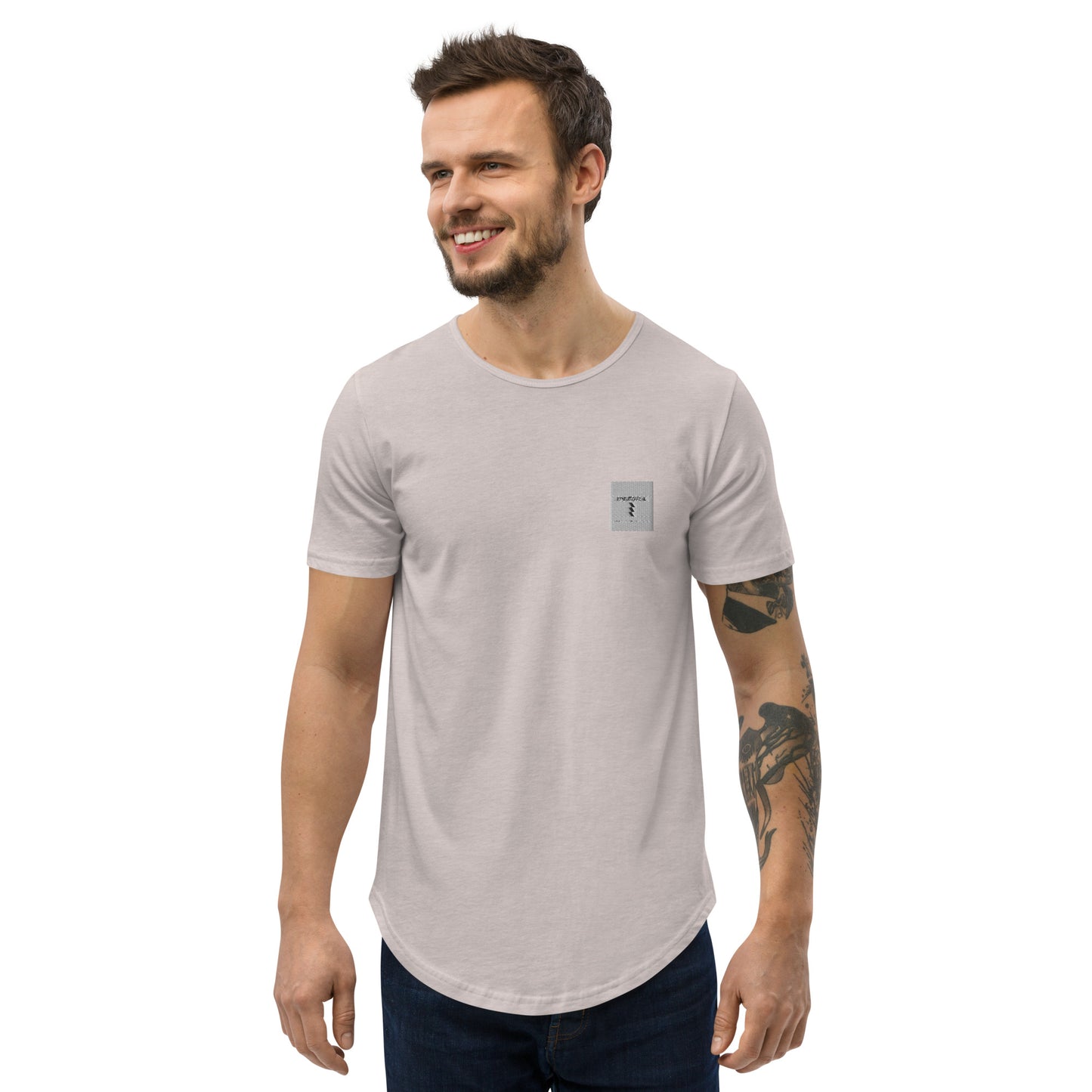 Icon Elite OfficialMen's Curved Hem T-Shirt