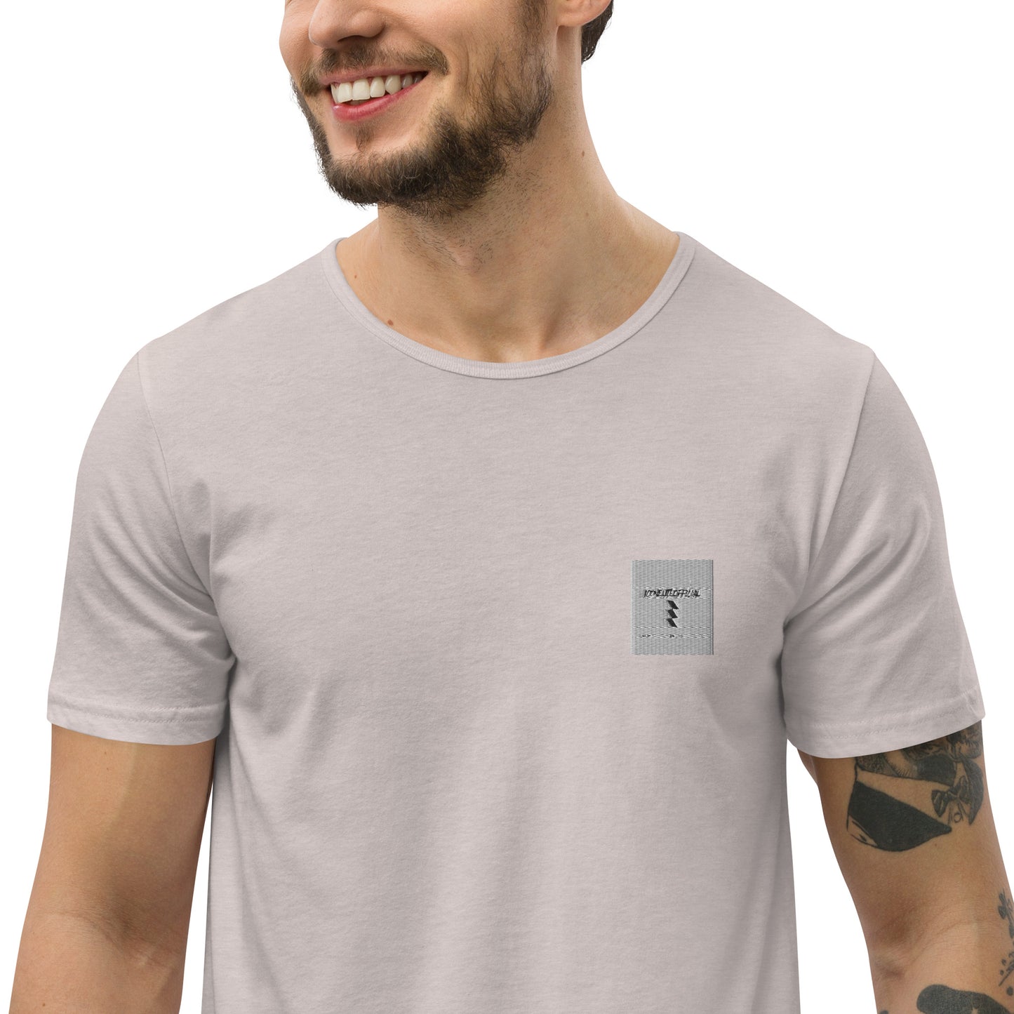 Icon Elite OfficialMen's Curved Hem T-Shirt