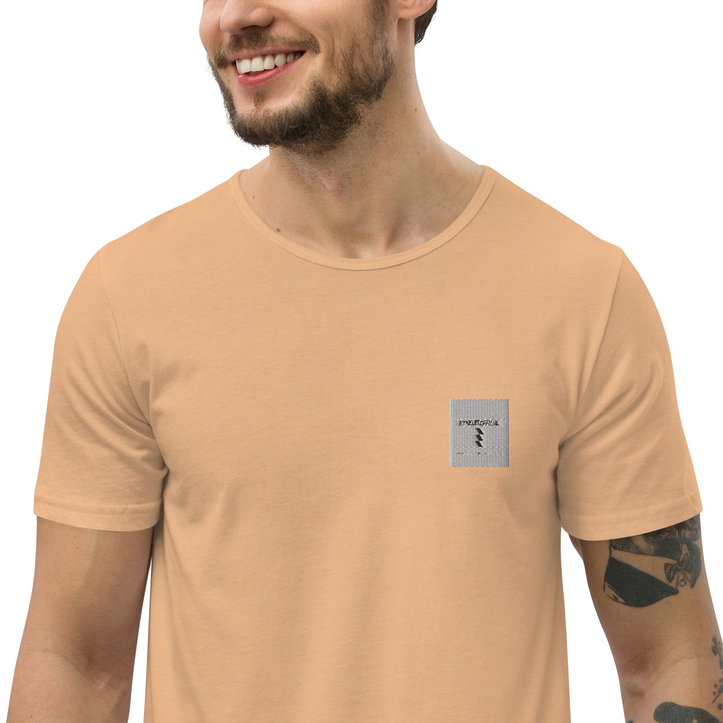 Icon Elite OfficialMen's Curved Hem T-Shirt