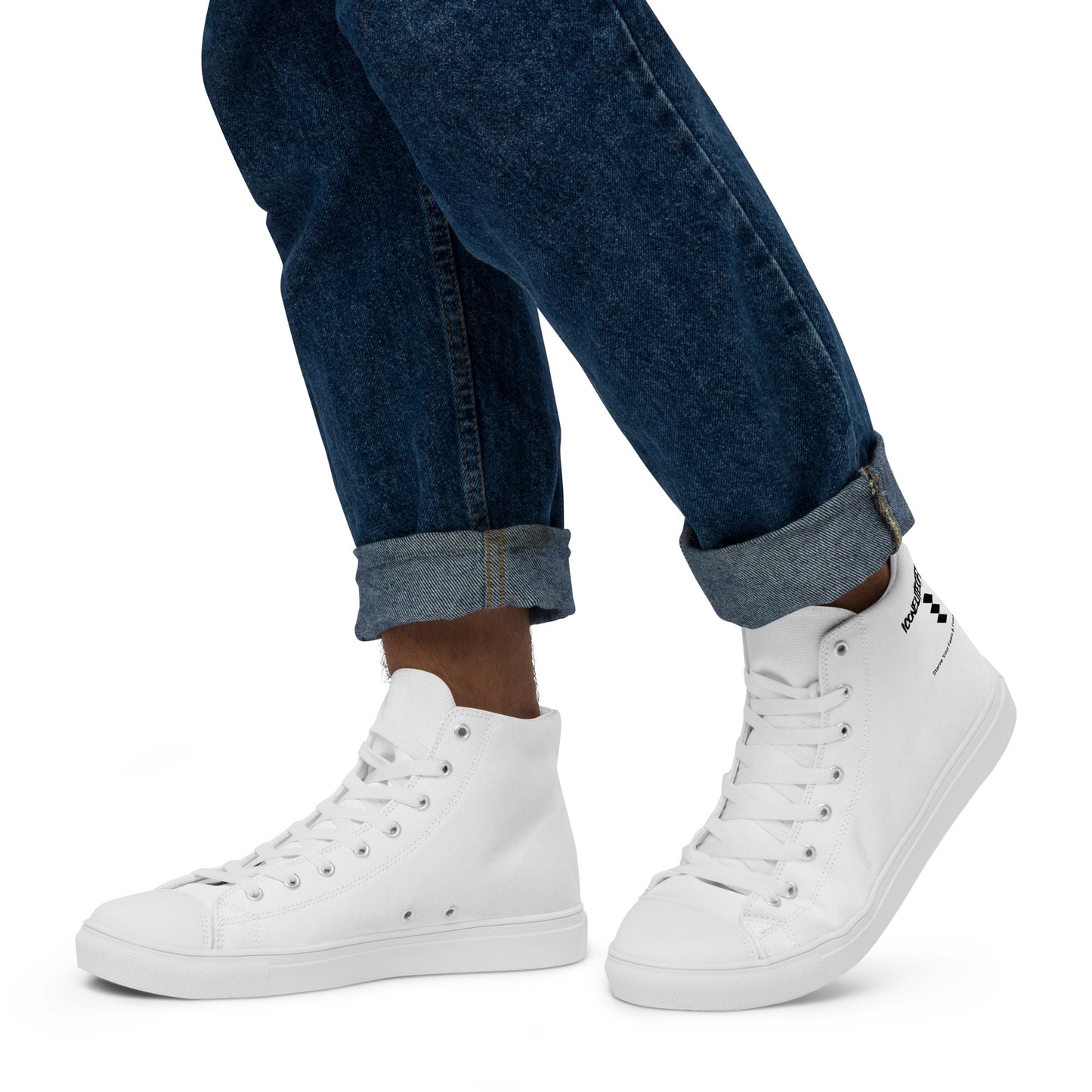 Icon Elite Official Men’s high top canvas shoes